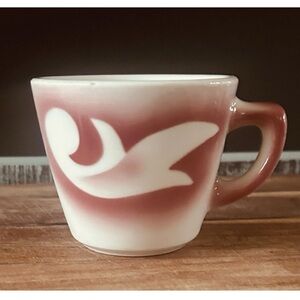 VTG Jackson China Restaurant Hotel Bird Airbrush Coffee/Tea Cup Seattle Portland